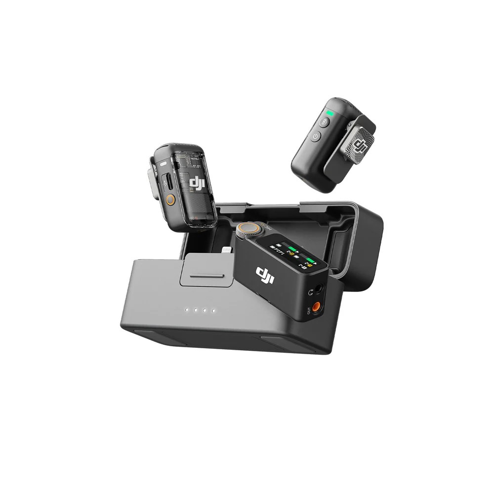 מערכת מיקרופונים אלחוטיים DJI Mic 2